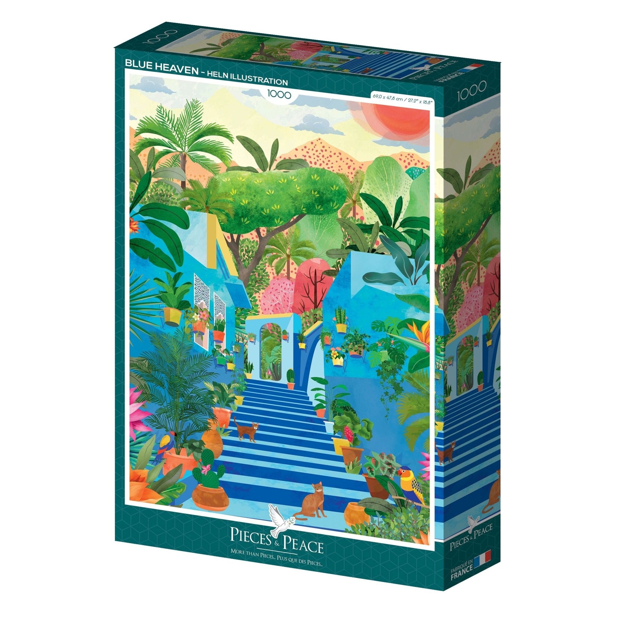 Puzzle - Blue Heaven - 1000 pieces - Musgo Bazar