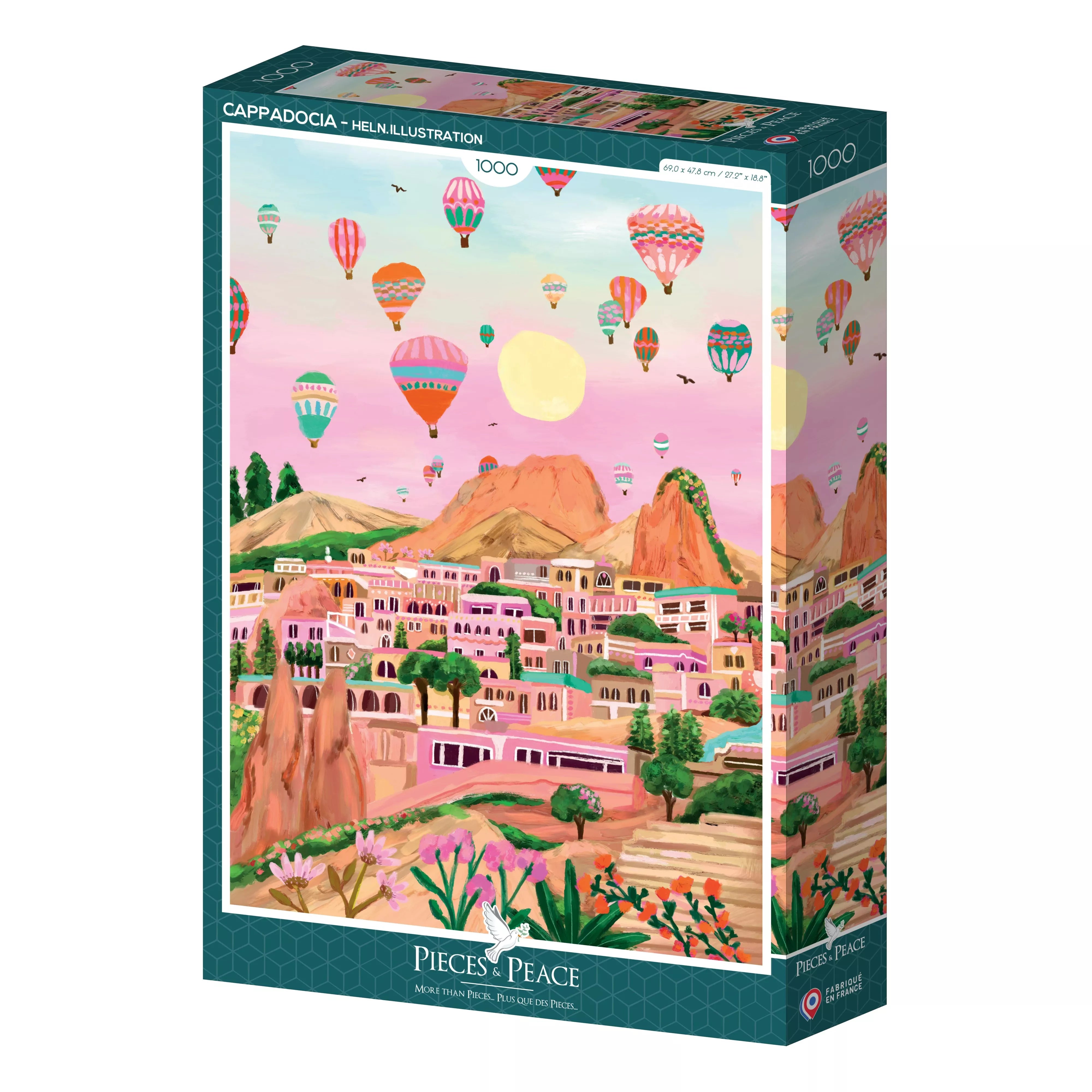 Puzzle - Cappadocia - Millie Putland - 1000 pieces - Musgo Bazar