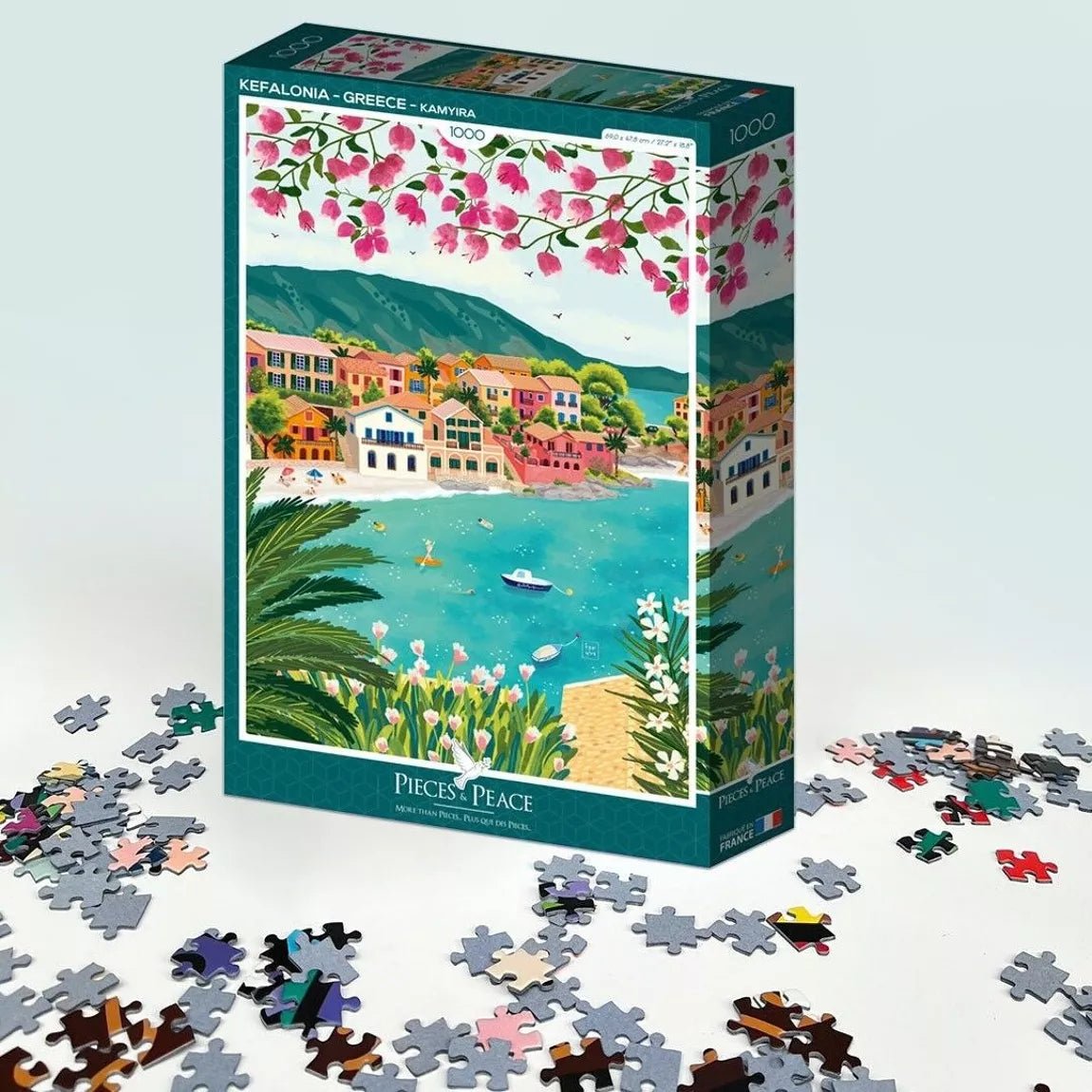Puzzle - Kefalonia Greece - 1000 pieces - Musgo Bazar