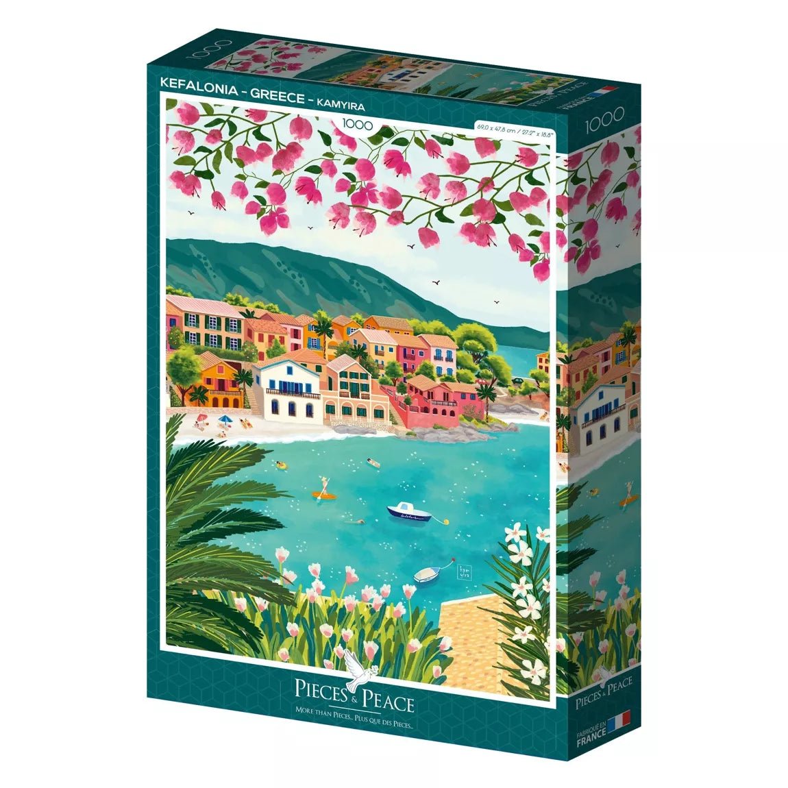 Puzzle - Kefalonia Greece - 1000 pieces - Musgo Bazar