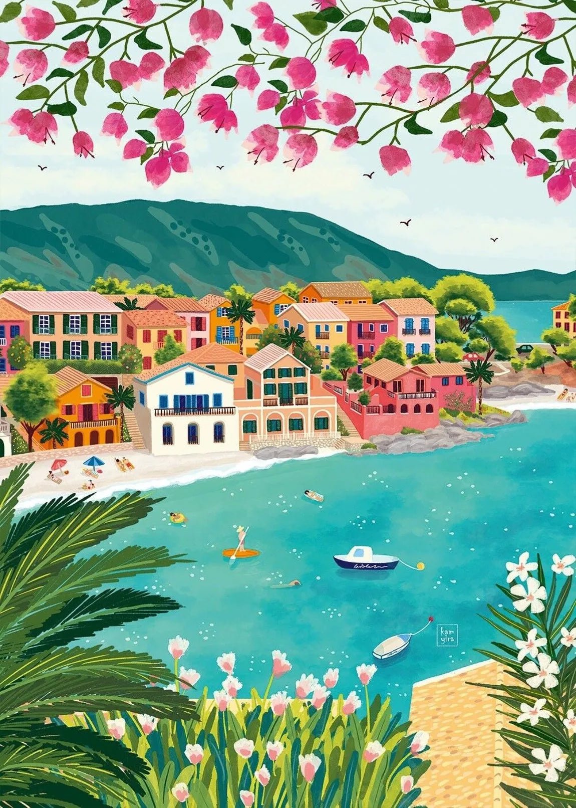 Puzzle - Kefalonia Greece - 1000 pieces - Musgo Bazar