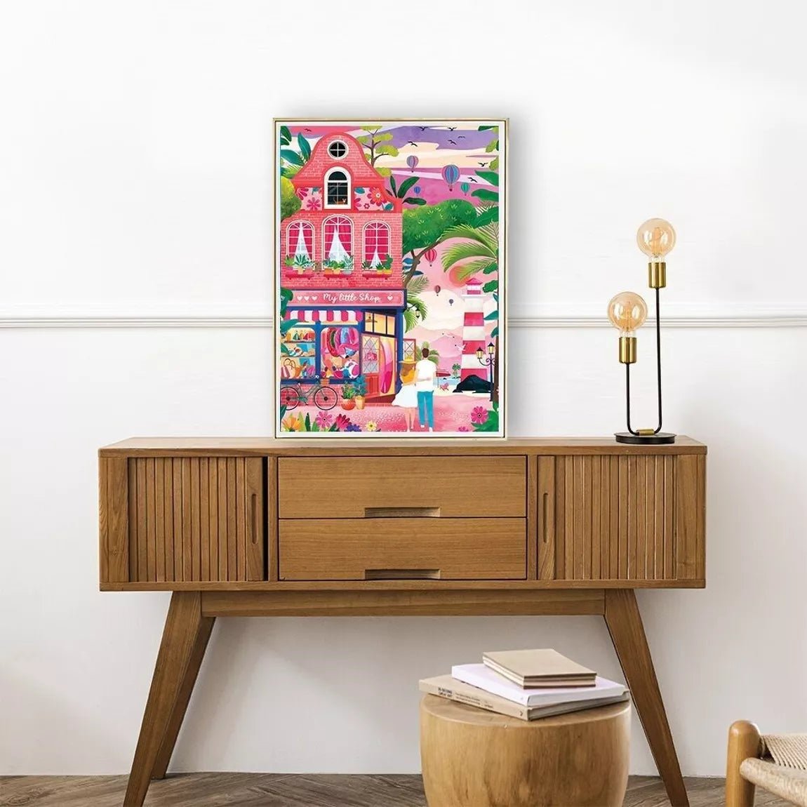 Puzzle - My Little Shop - 1000 pieces - Musgo Bazar