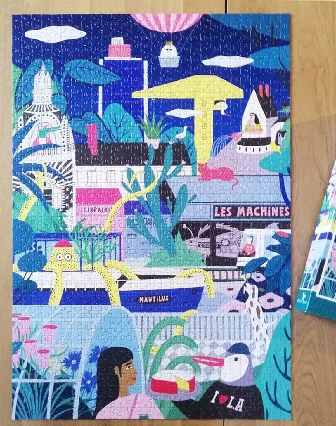 Puzzle - Nantes by Night - Dans Les Dents - 1000 pieces - Musgo Bazar