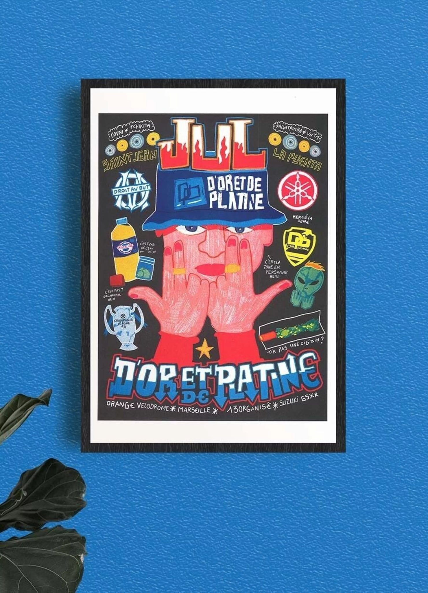 Riso Art Print - Bobby Dollar - Jul - Musgo Bazar