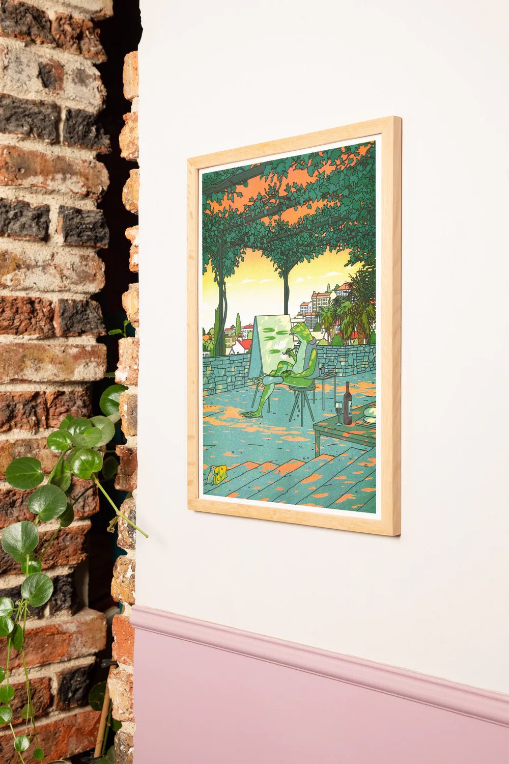 Riso Art Print - Liam Cobb - If Nature could capture Nature, - Musgo Bazar