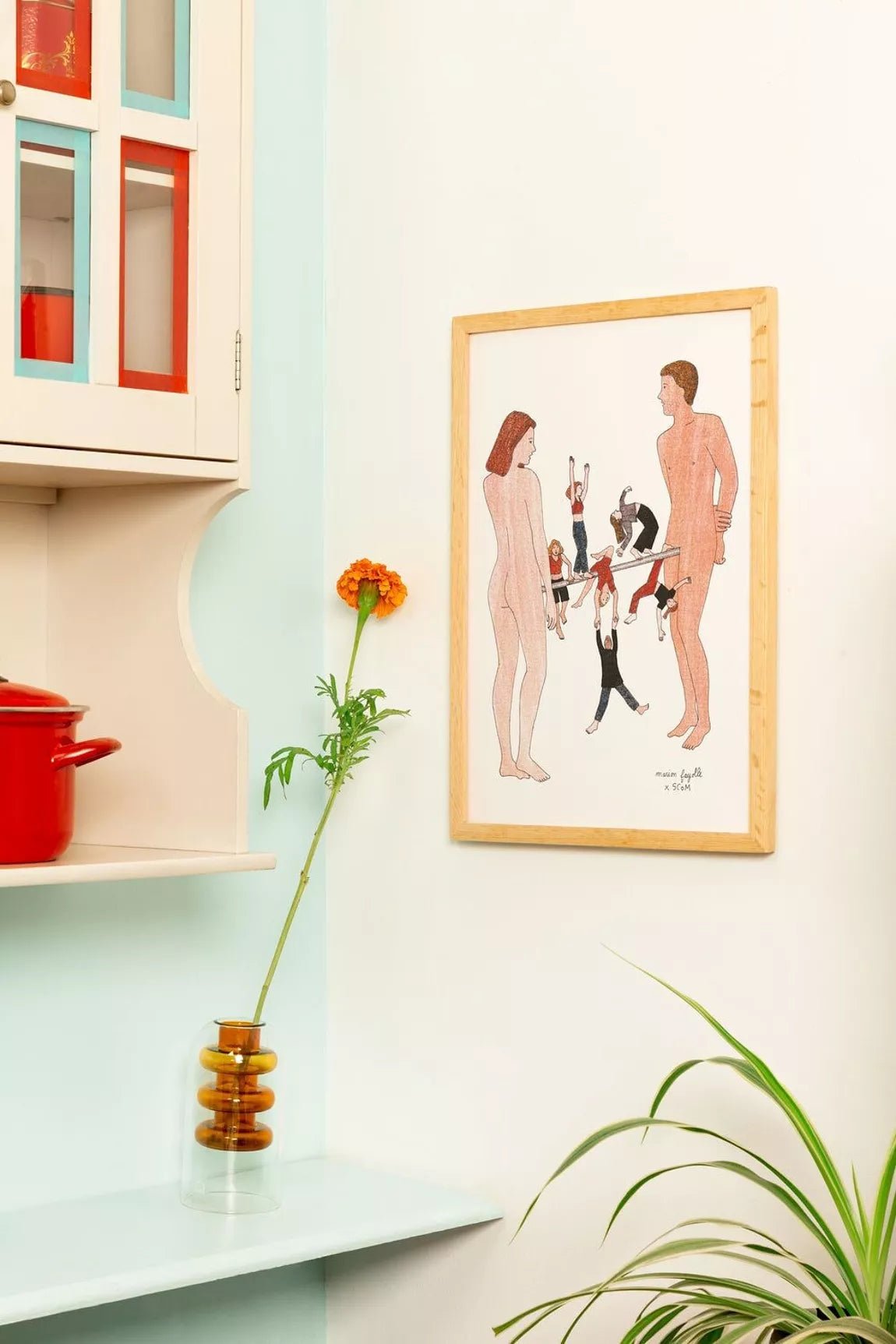 Riso Art Print - Marion Fayolle - Circoscopies - Musgo Bazar