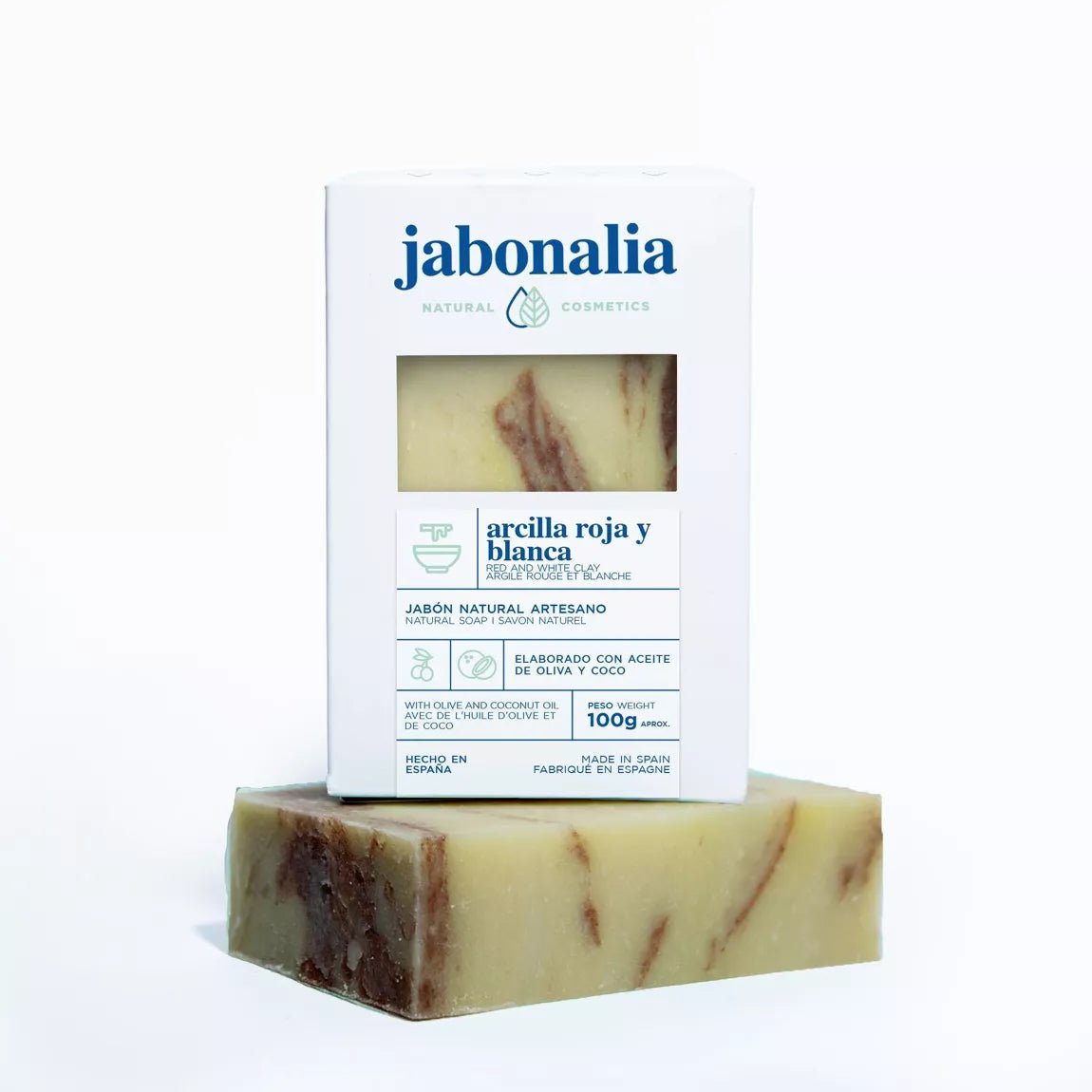 Soap Jabonalia - Red and White Clay - Musgo Bazar