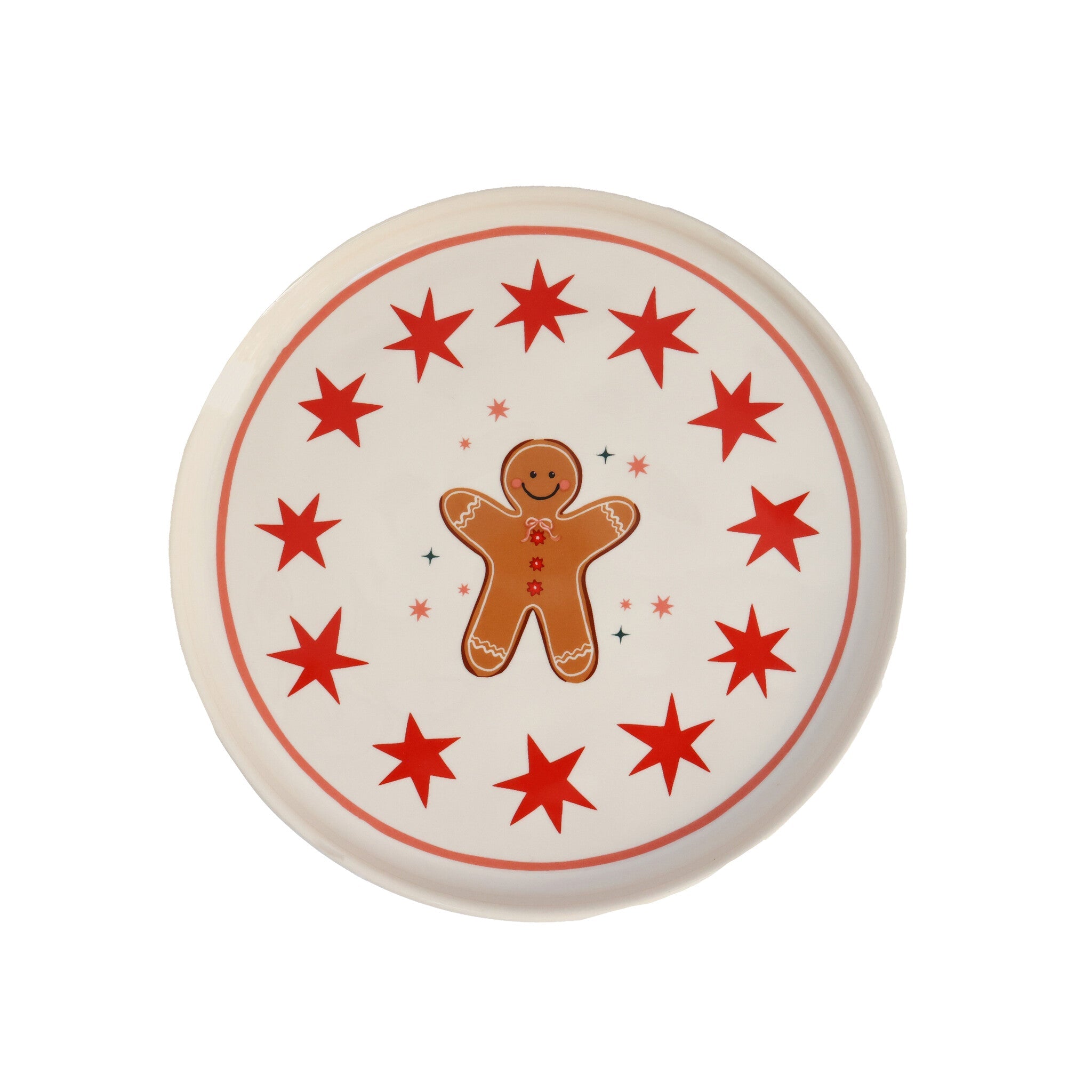 Tableware ATLITW - Gingerbread man Plate - Musgo Bazar