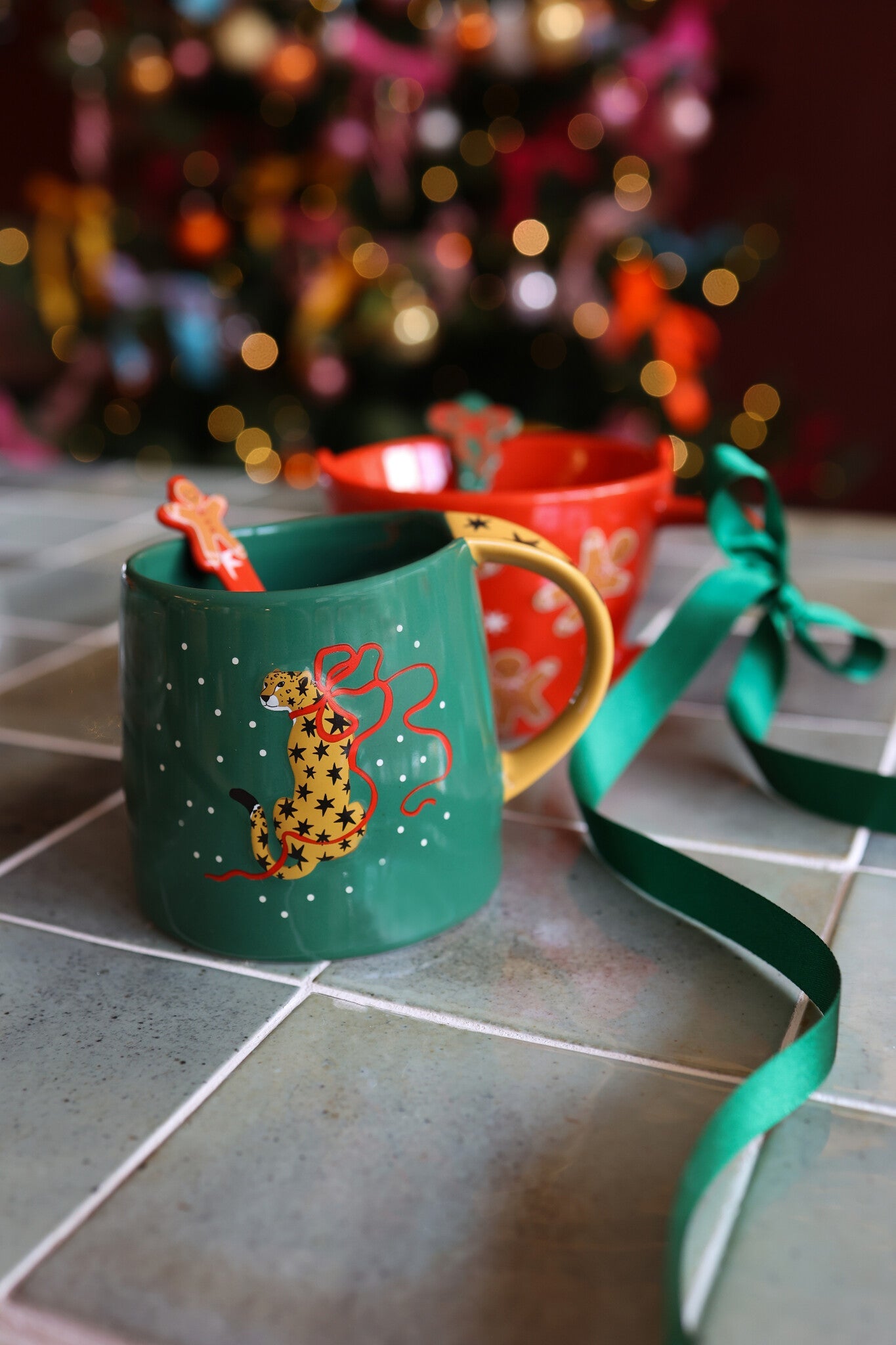 Tableware ATLITW - Mug Leopard - Musgo Bazar