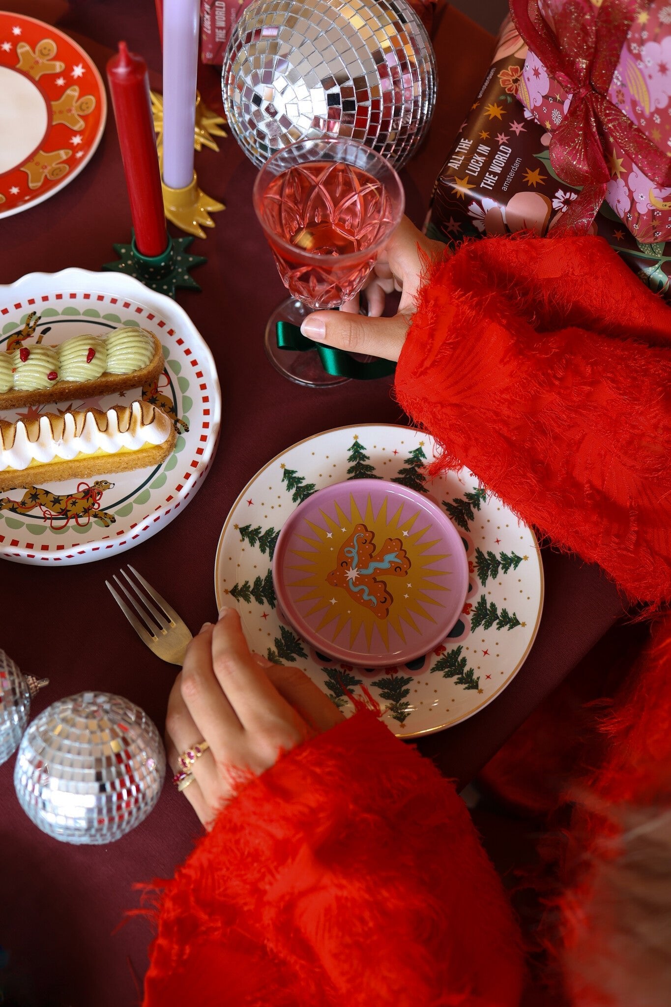 Tableware ATLITW - Plate Christmas Tree - Musgo Bazar