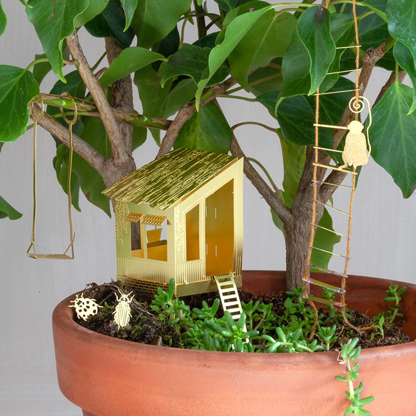 Tiny Treehouse For Your Plants - Musgo Bazar