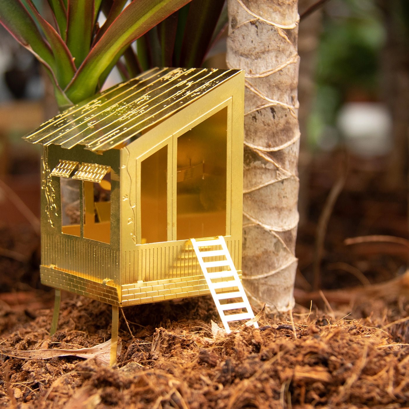 Tiny Treehouse For Your Plants - Musgo Bazar