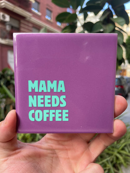 Azulejo Artesanal - Mama Needs Coffee 