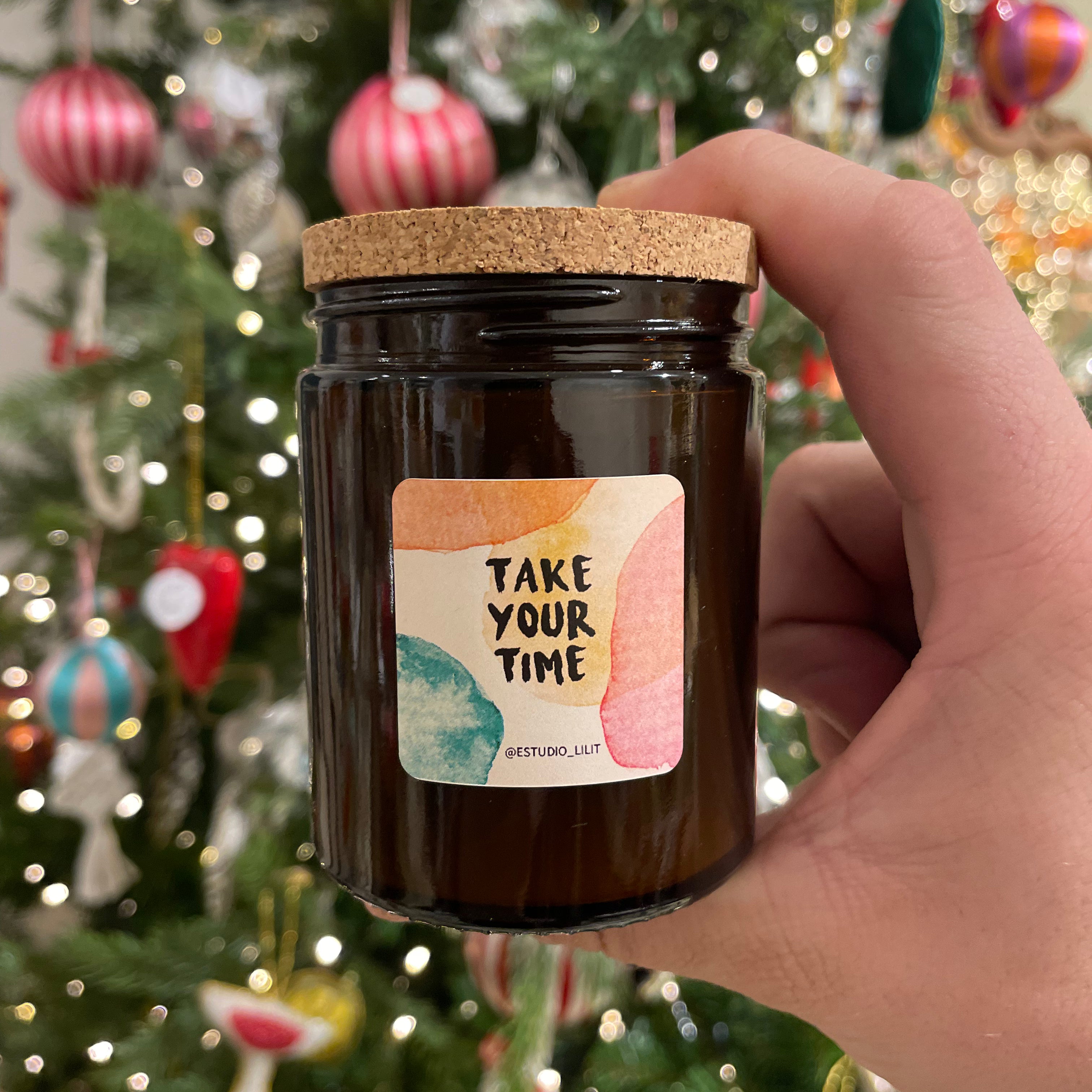 Soy Candle Take Your Time (Christmas) 180ml - 40h