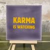 Tile with print - Karma Lila