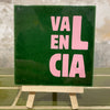 Azulejo artesanal “Valencia” – Recuerdo con alma (2 - Dark Green)