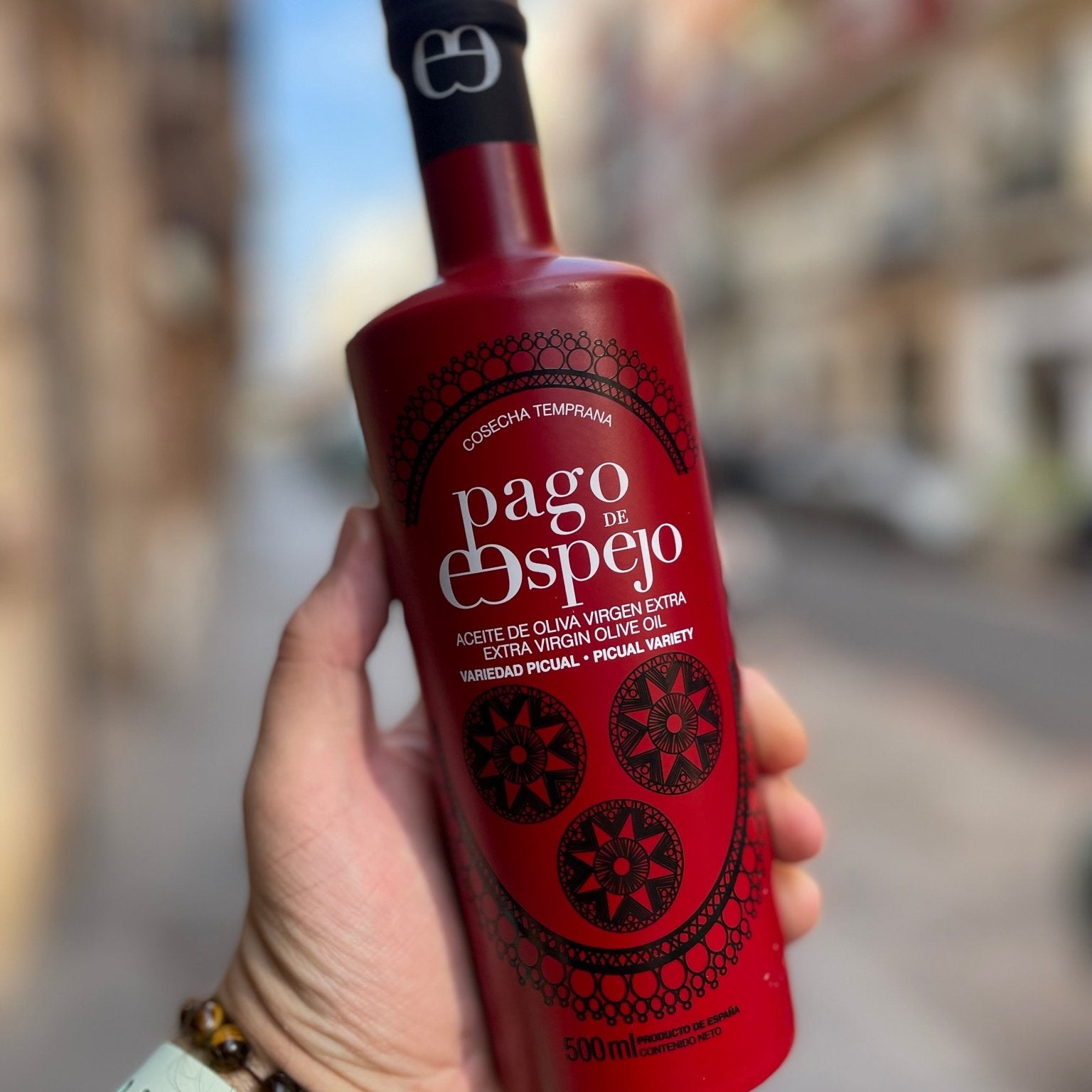 Aceite de Oliva 500ml - Pago de Espego - Picual - Musgo Bazar