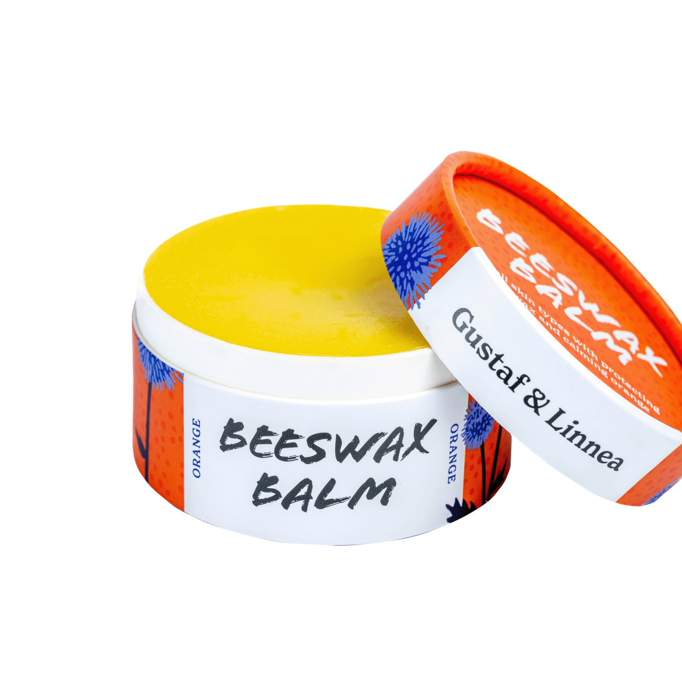 Beeswax balm - Orange - Musgo Bazar