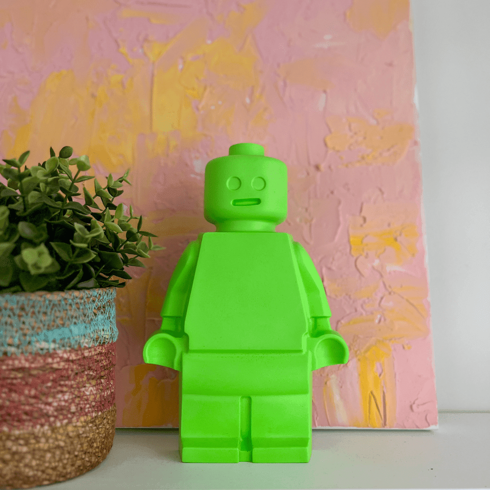 Block Buddy - Neon Green - Musgo Bazar