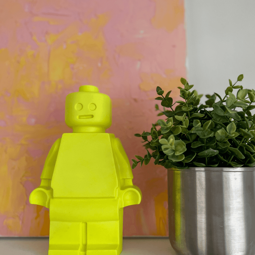 Block Buddy - Neon Yellow - Musgo Bazar