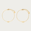 Bracelet Set with Two Heart Designs - Musgo Bazar
