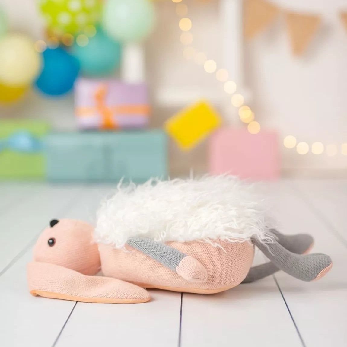 Bunny - Crochet Cushion - Musgo Bazar