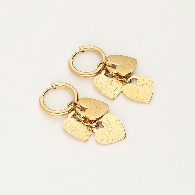 Candy Couture Earrings – Stainless Steel - Musgo Bazar