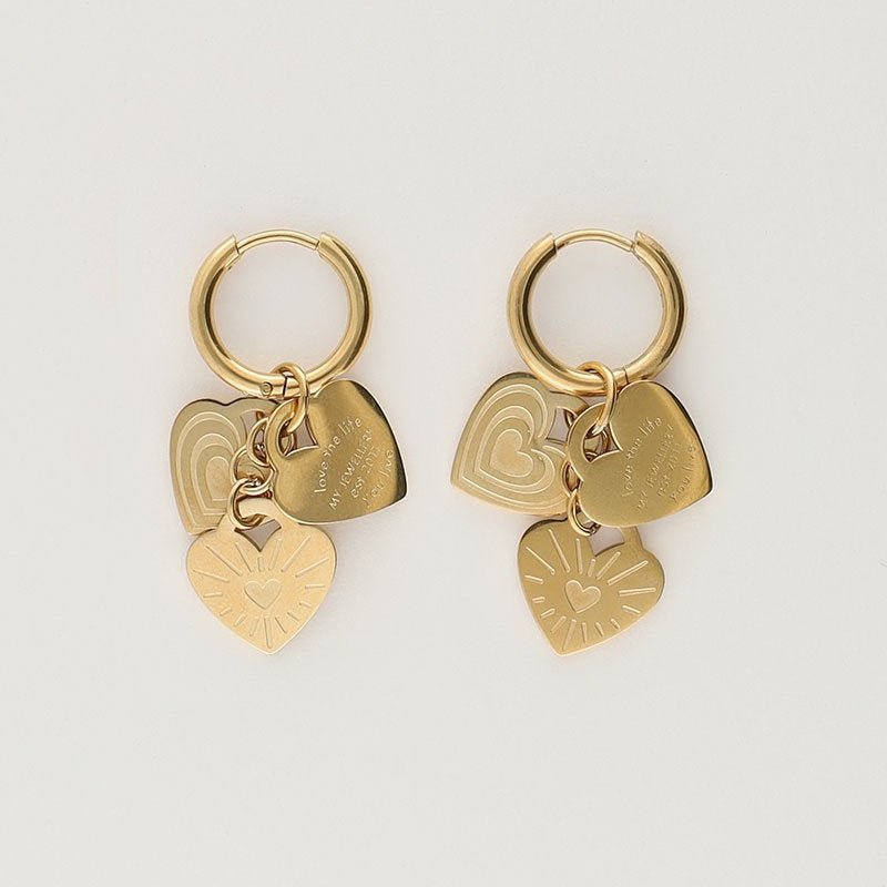 Candy Couture Earrings – Stainless Steel - Musgo Bazar