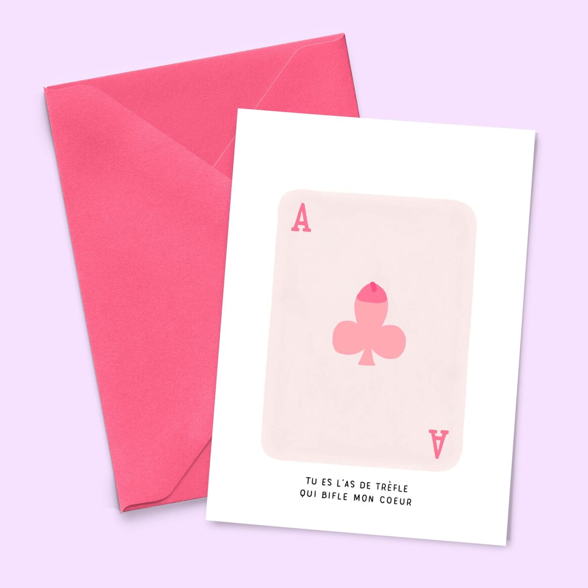Card "Ace of Clubs" - Musgo Bazar