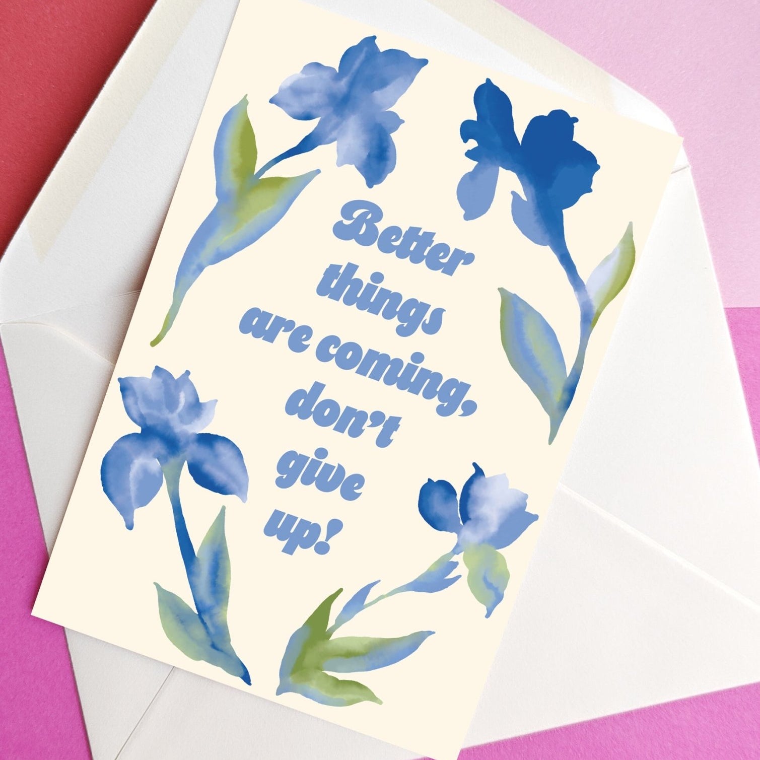 Card Better Things Are Coming - Musgo Bazar