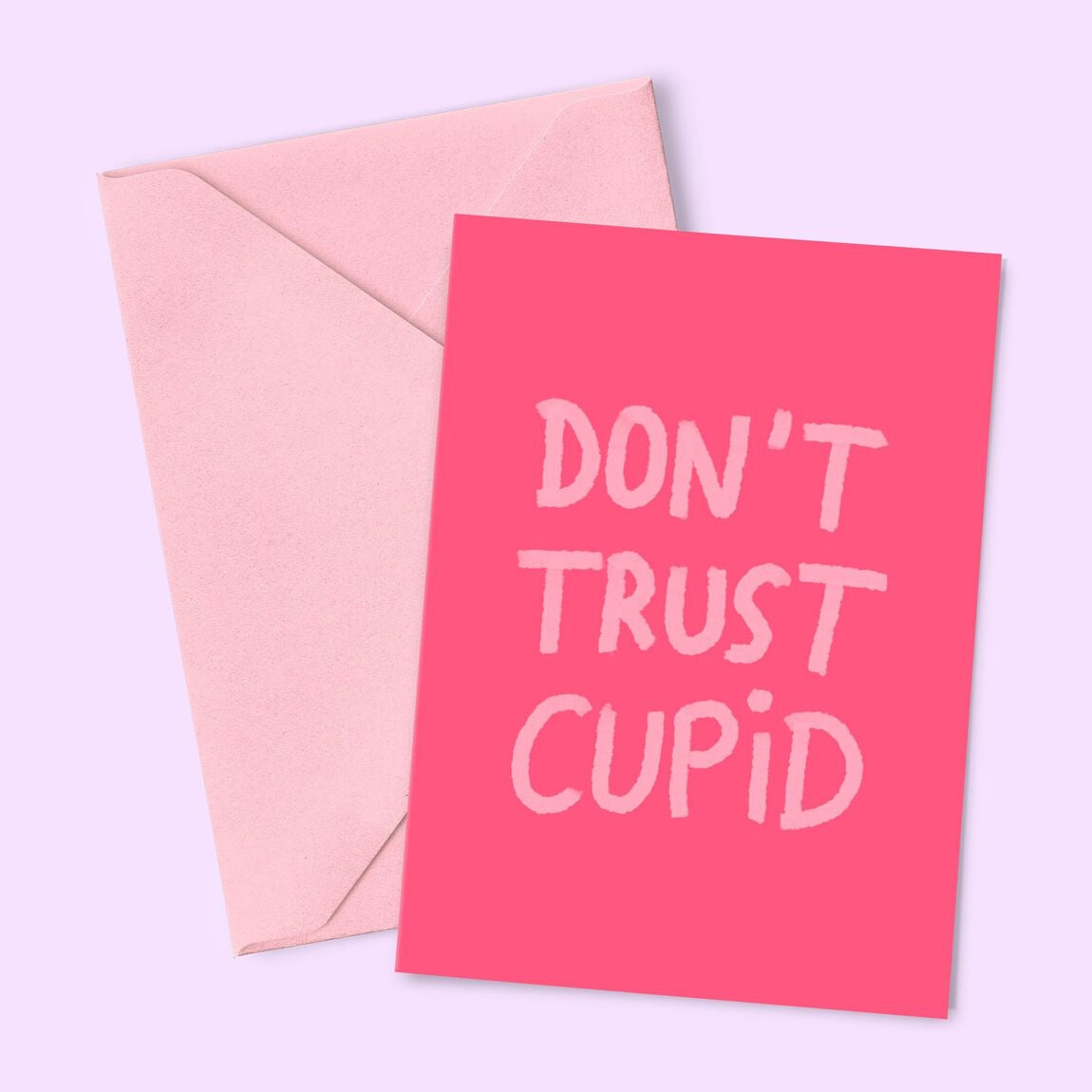 Card "Don´t Trust Cupid" - Musgo Bazar