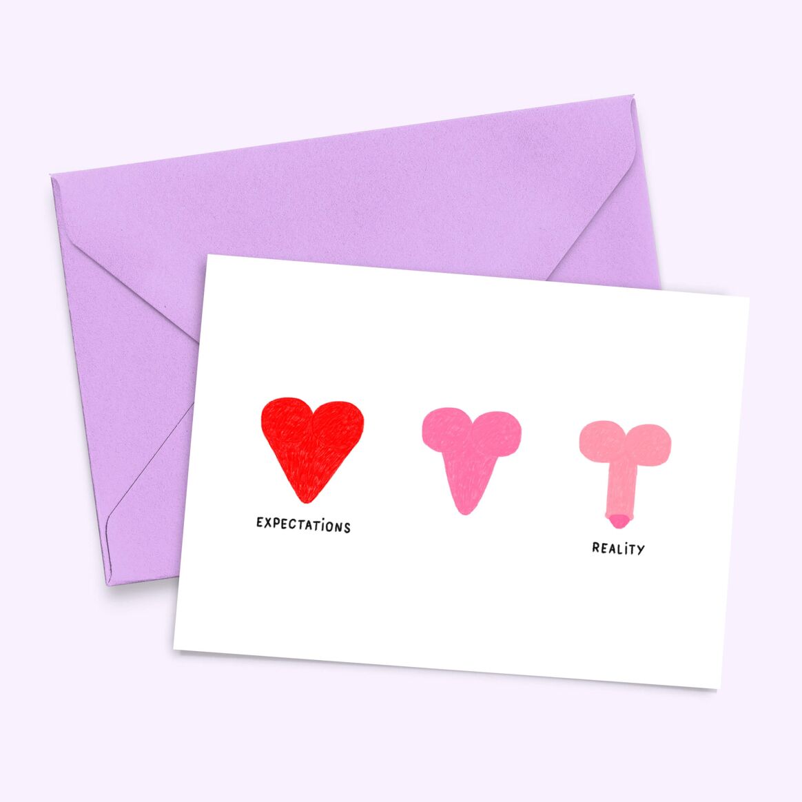 Card "Love expectations" - Musgo Bazar
