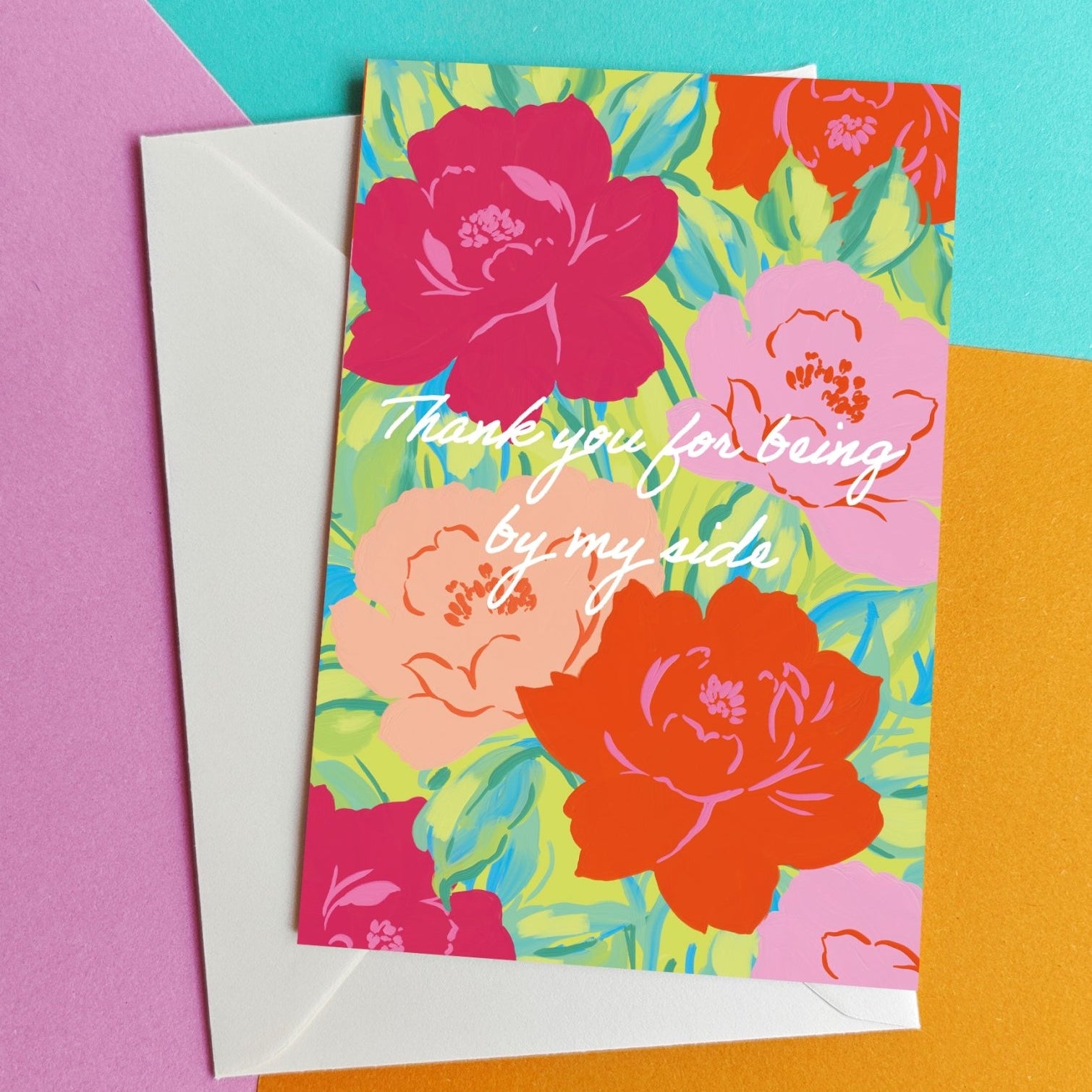 Card Thank You For Being - Musgo Bazar