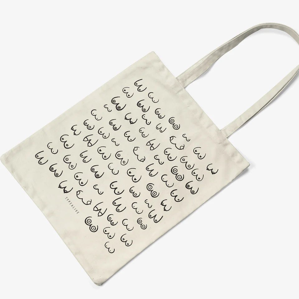Cotton Bag - Boobies - Musgo Bazar