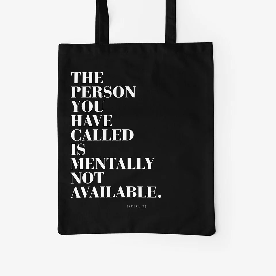 Cotton Bag - Mentally not available - Musgo Bazar