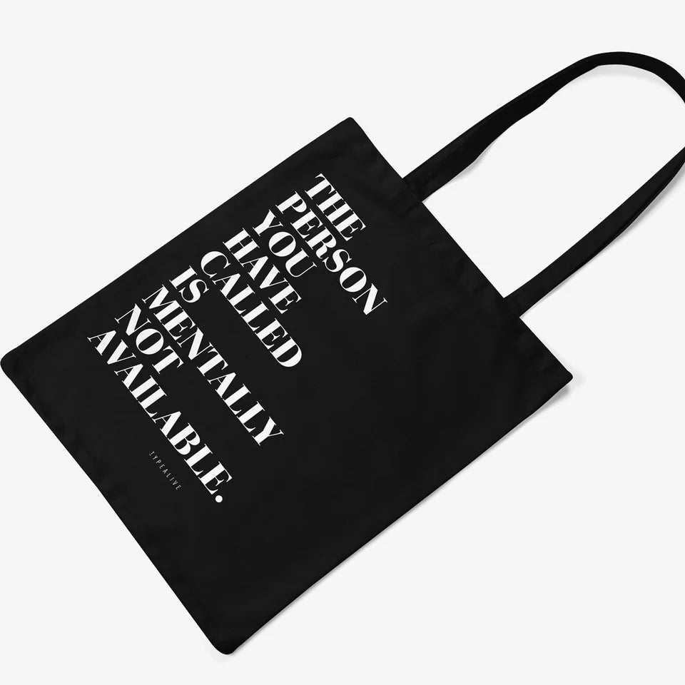 Cotton Bag - Mentally not available - Musgo Bazar