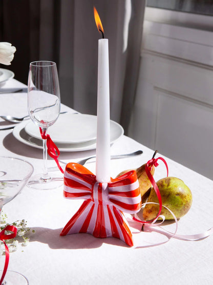 DOIY - Bow Candle Holder Large by DOIY - Musgo Bazar