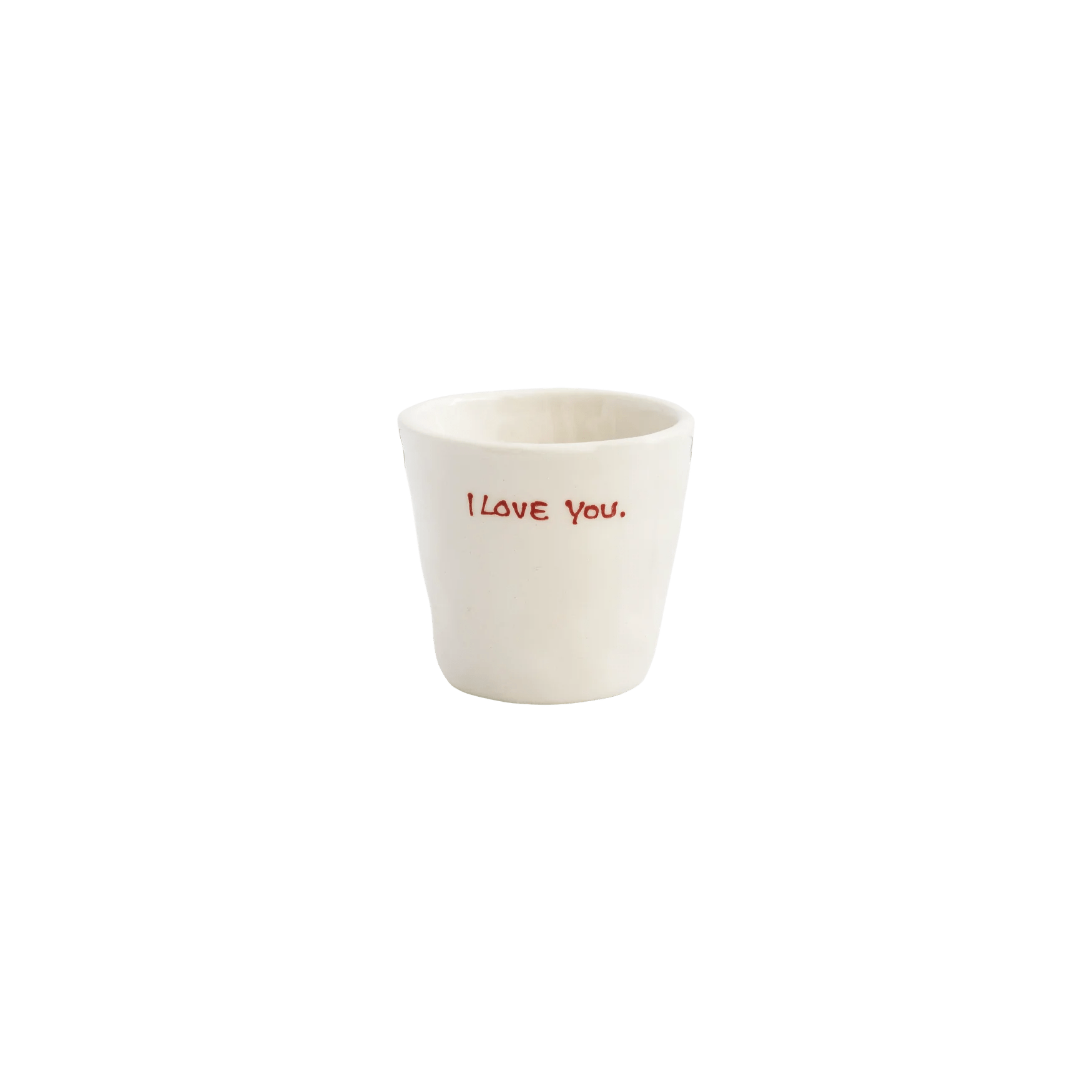 Espresso Cup I love you - Musgo Bazar