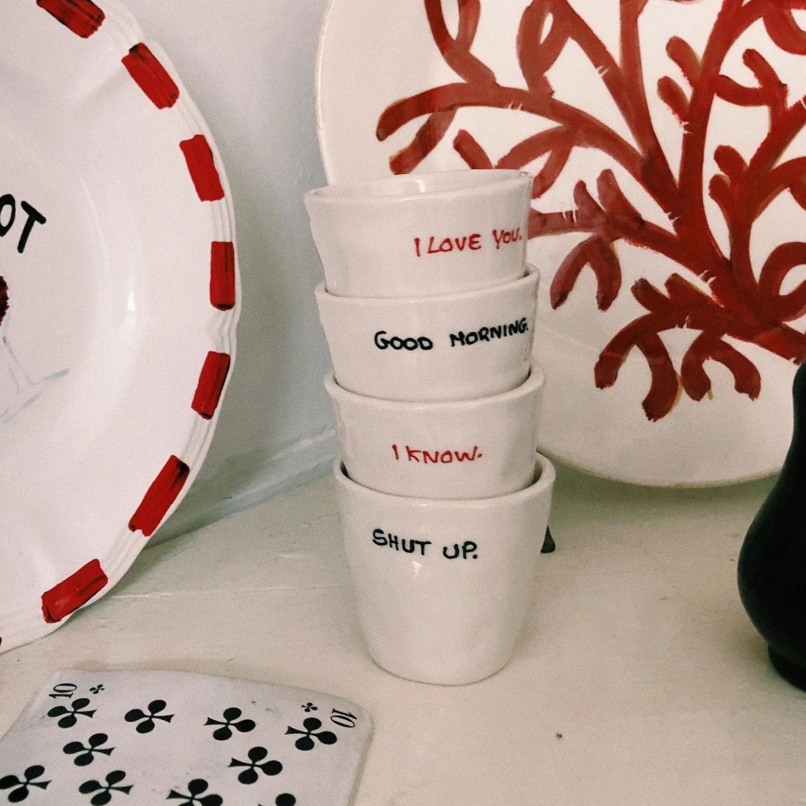 Espresso Cup I love you - Musgo Bazar