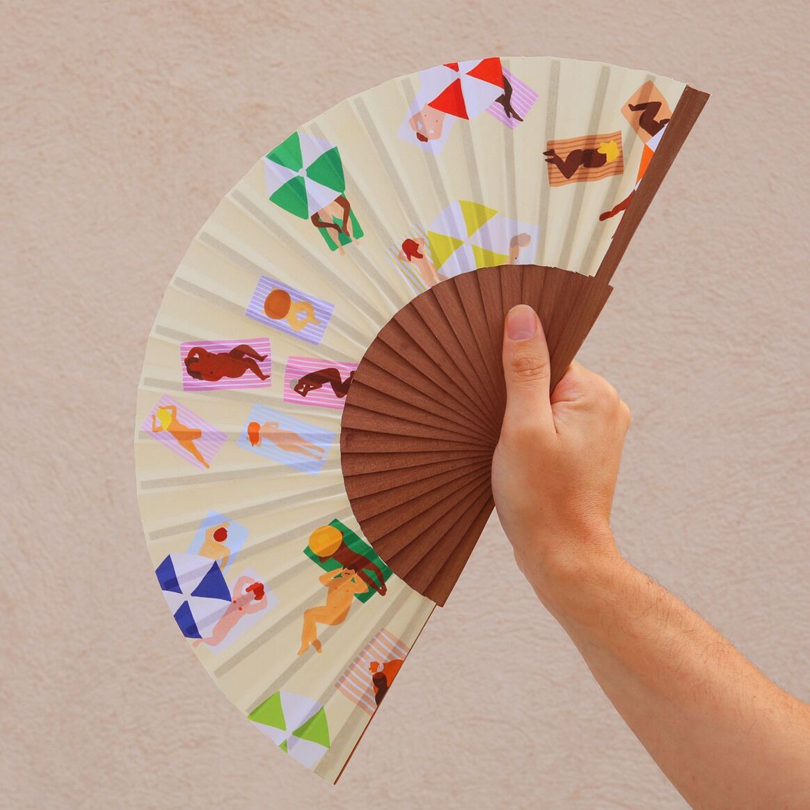 Fan - Beach Please 1 - Musgo Bazar