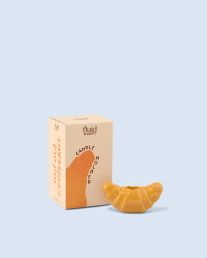 Fluid Market - Candle Holder Croissant - Musgo Bazar