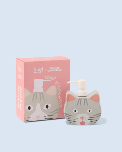Fluid Market - Soap Dispenser Cat - Musgo Bazar