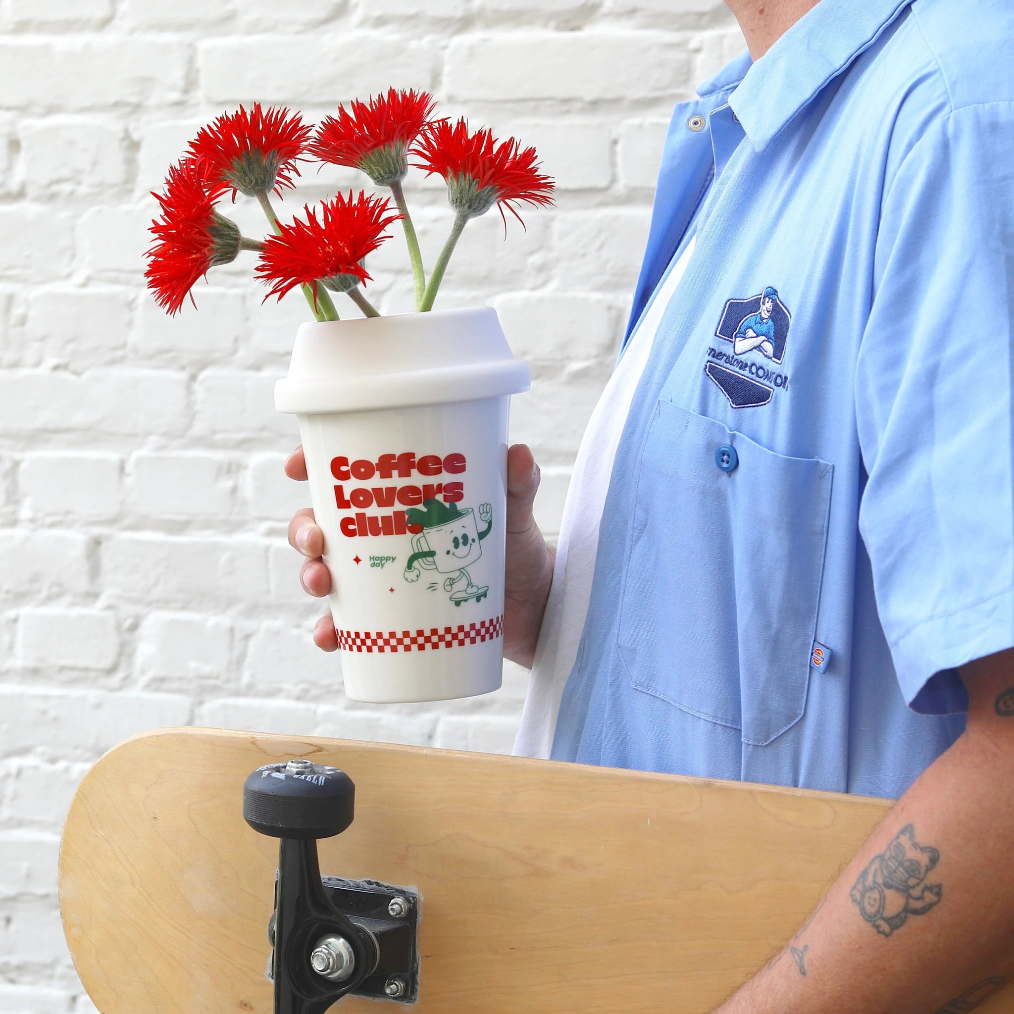 Fluid Market Vase - Coffee - Musgo Bazar