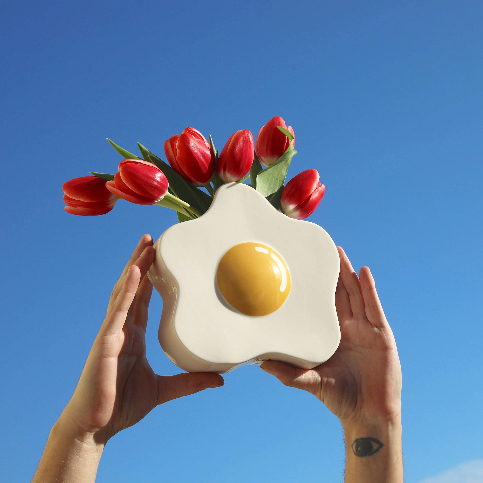 Fluid Market Vase - Egg - Musgo Bazar