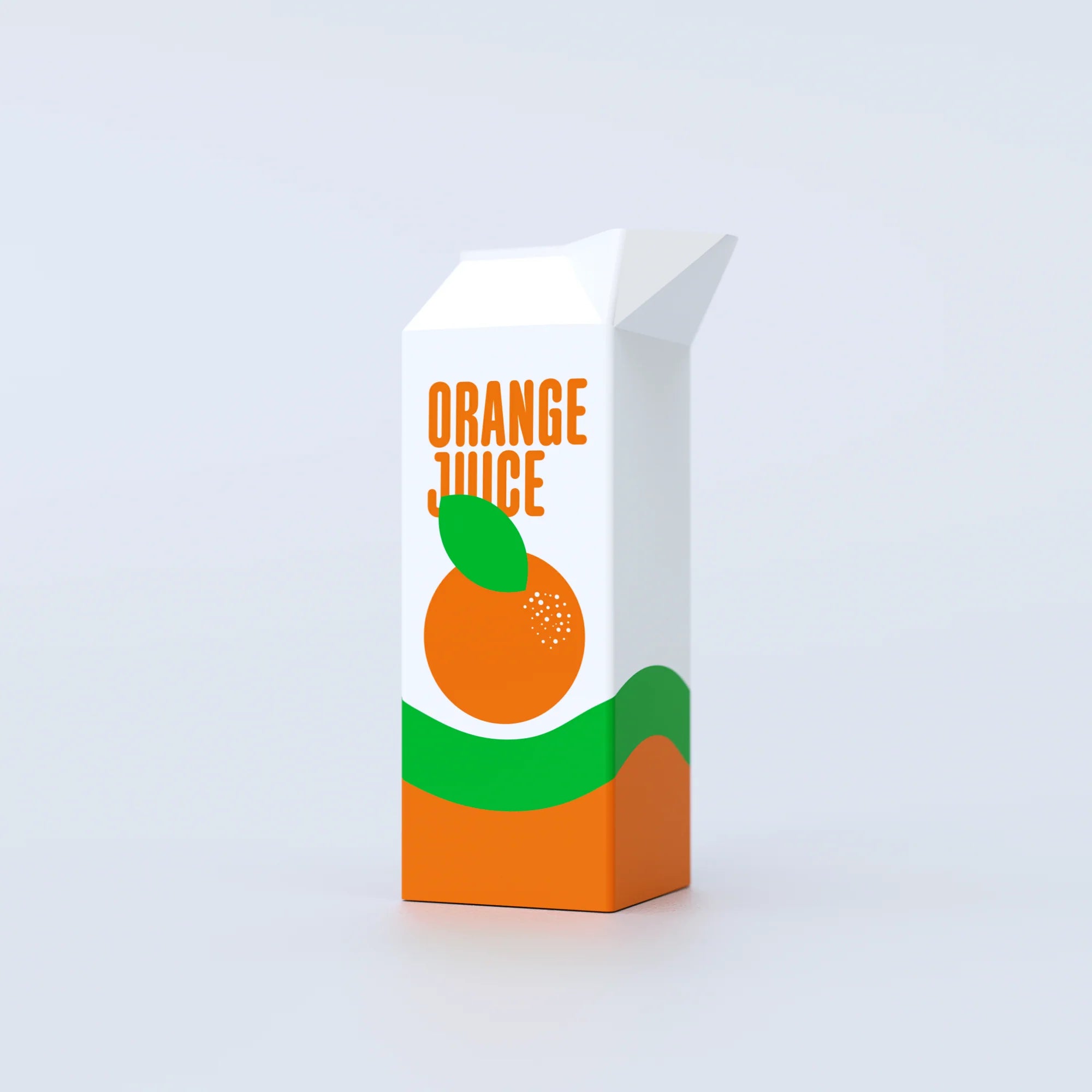 Fluid Market Vase - Orange Juice - Musgo Bazar