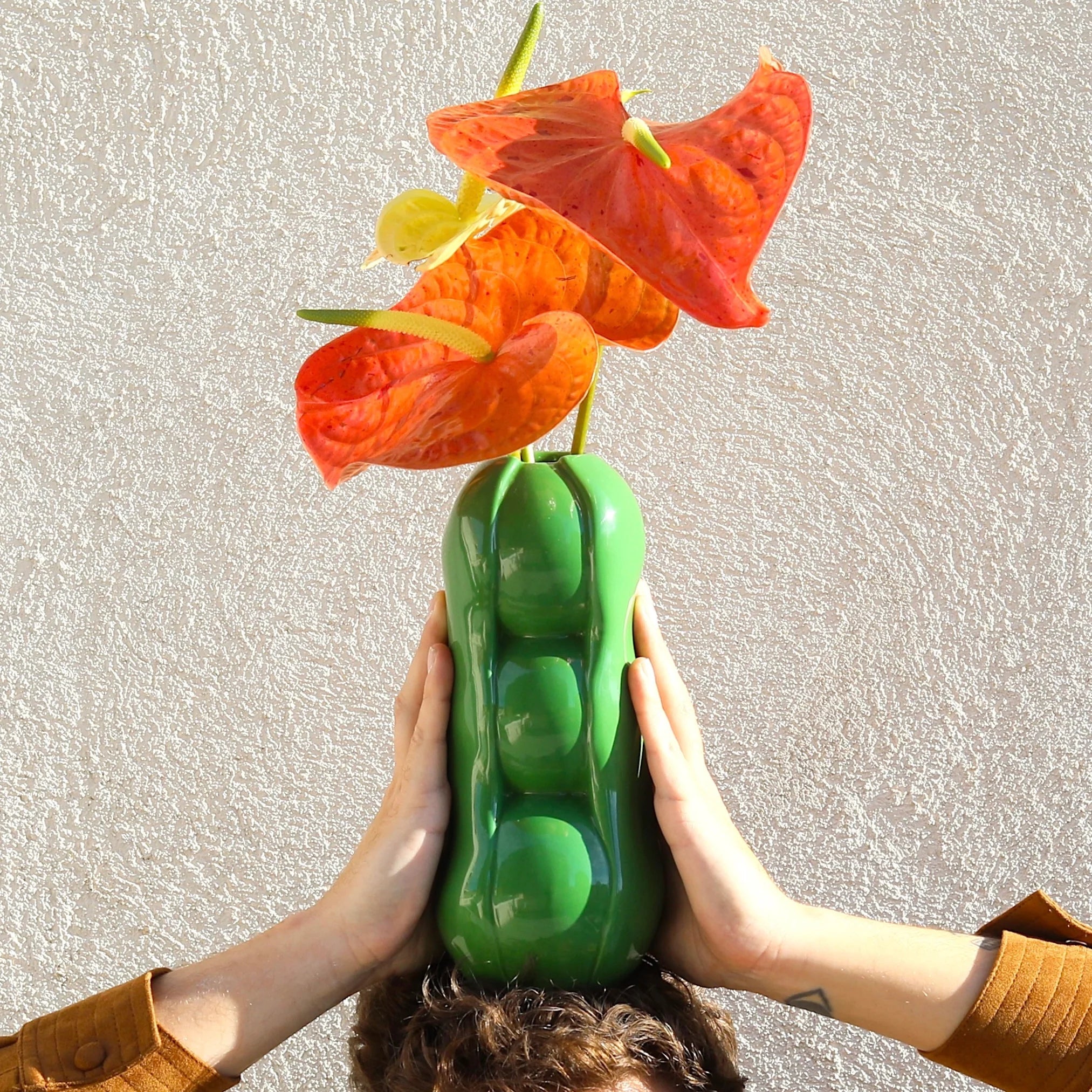Fluid Market Vase - Pea - Musgo Bazar
