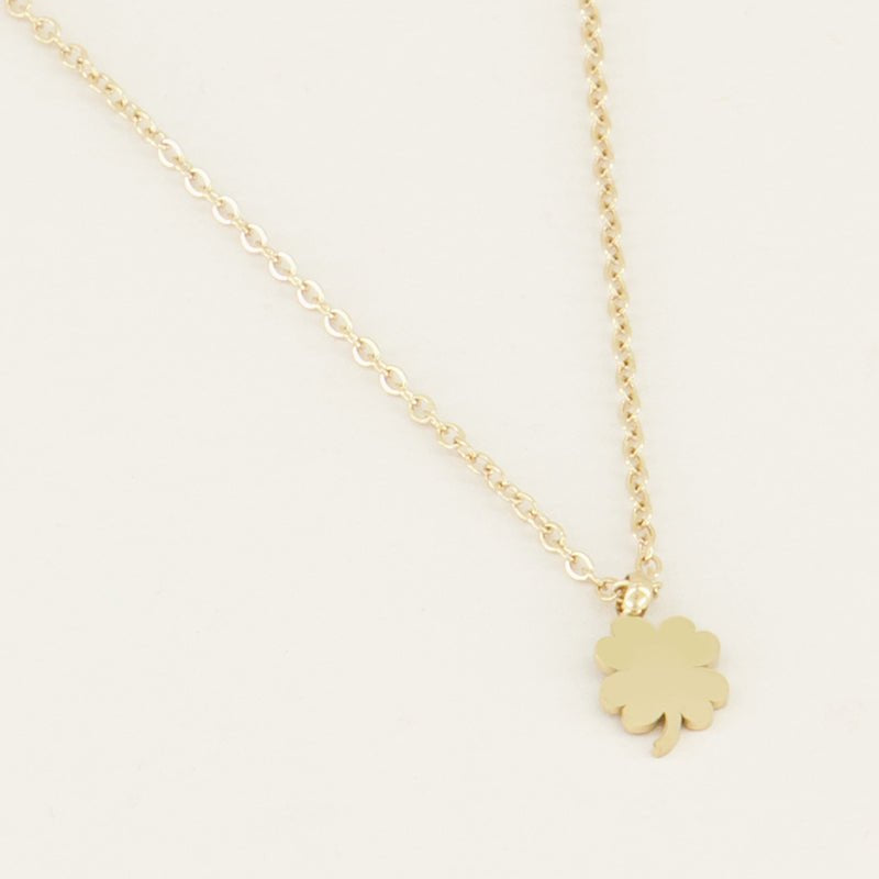Four - Leaf Clover Necklace - Musgo Bazar