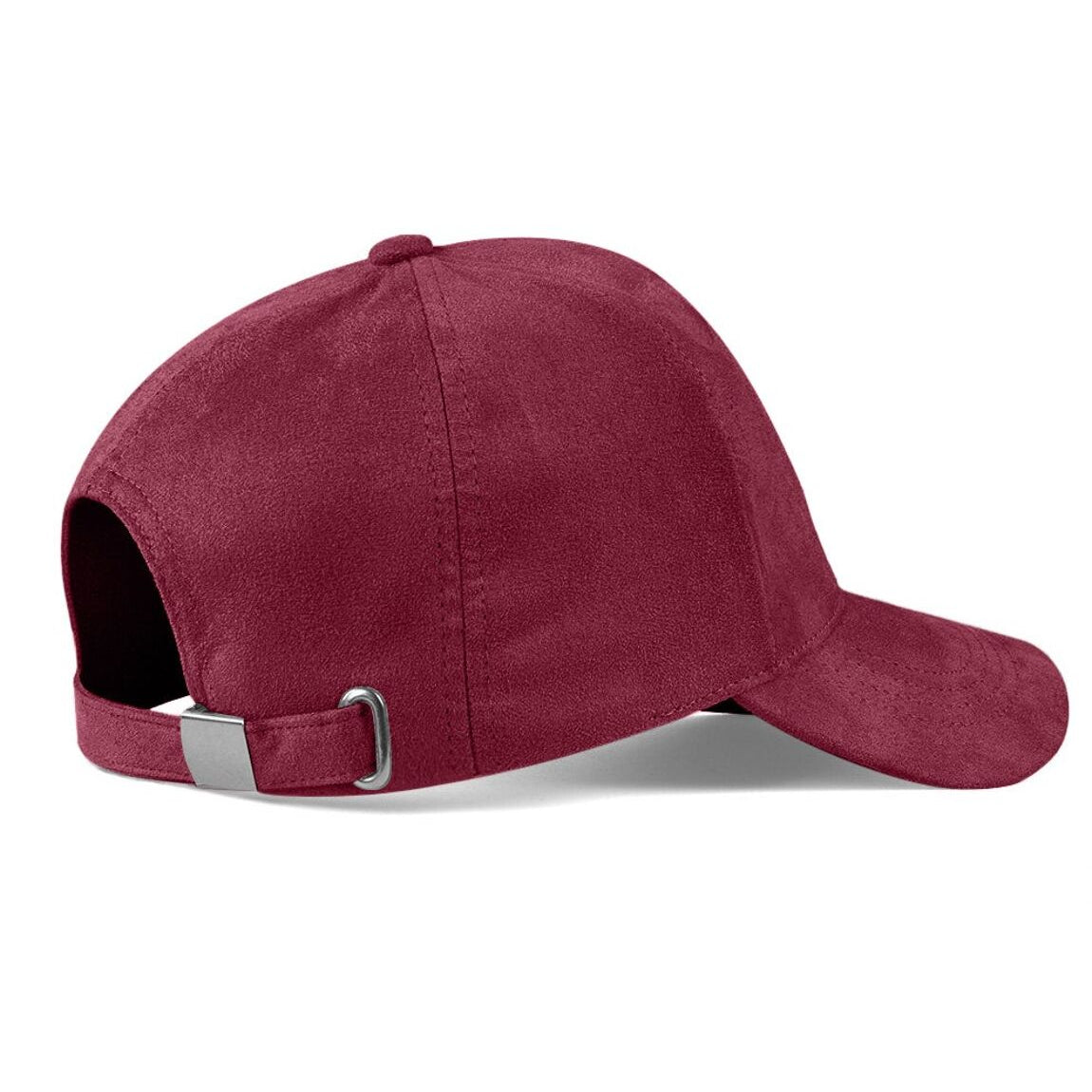 Legend Cap Basic - Eindbaas - Suede - Wine Red - Musgo Bazar