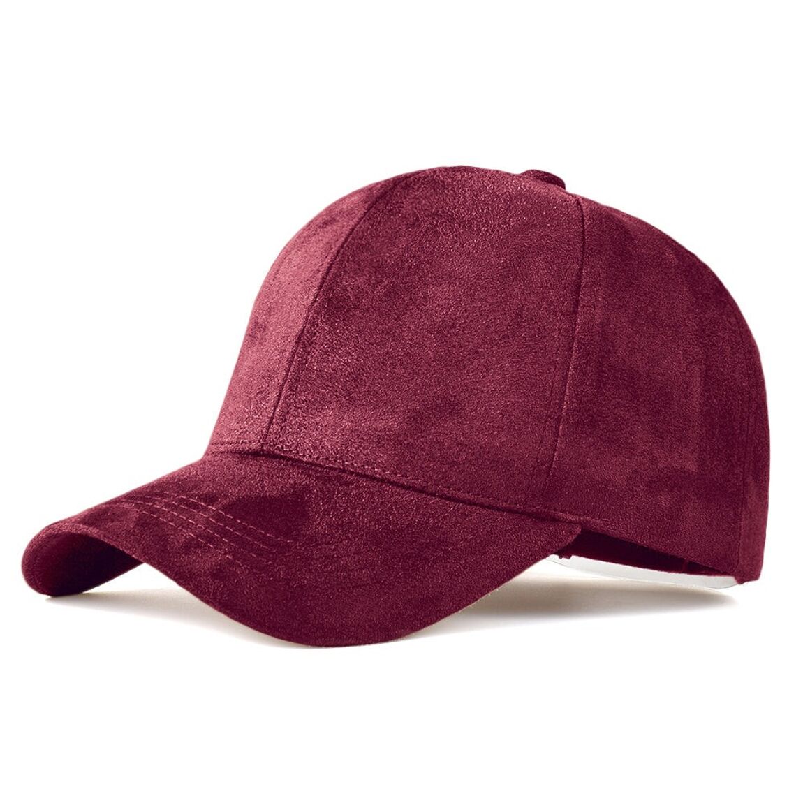Legend Cap Basic - Eindbaas - Suede - Wine Red - Musgo Bazar