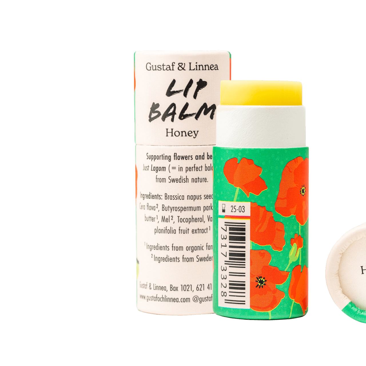 Lip Balm - Gustaf och alinea - Honey - Musgo Bazar